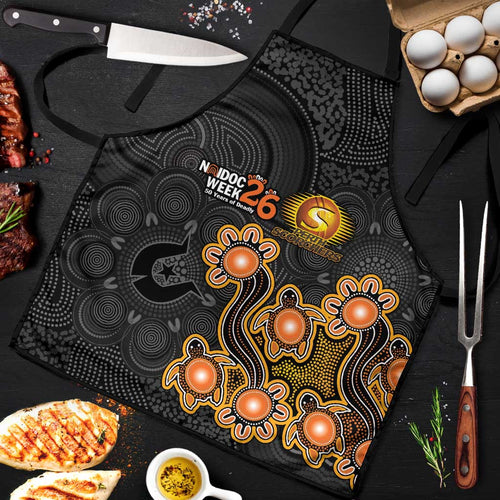 Perth Scorchers NAIDOC Week 2026 Apron Sea Turtles Aboriginal Art
