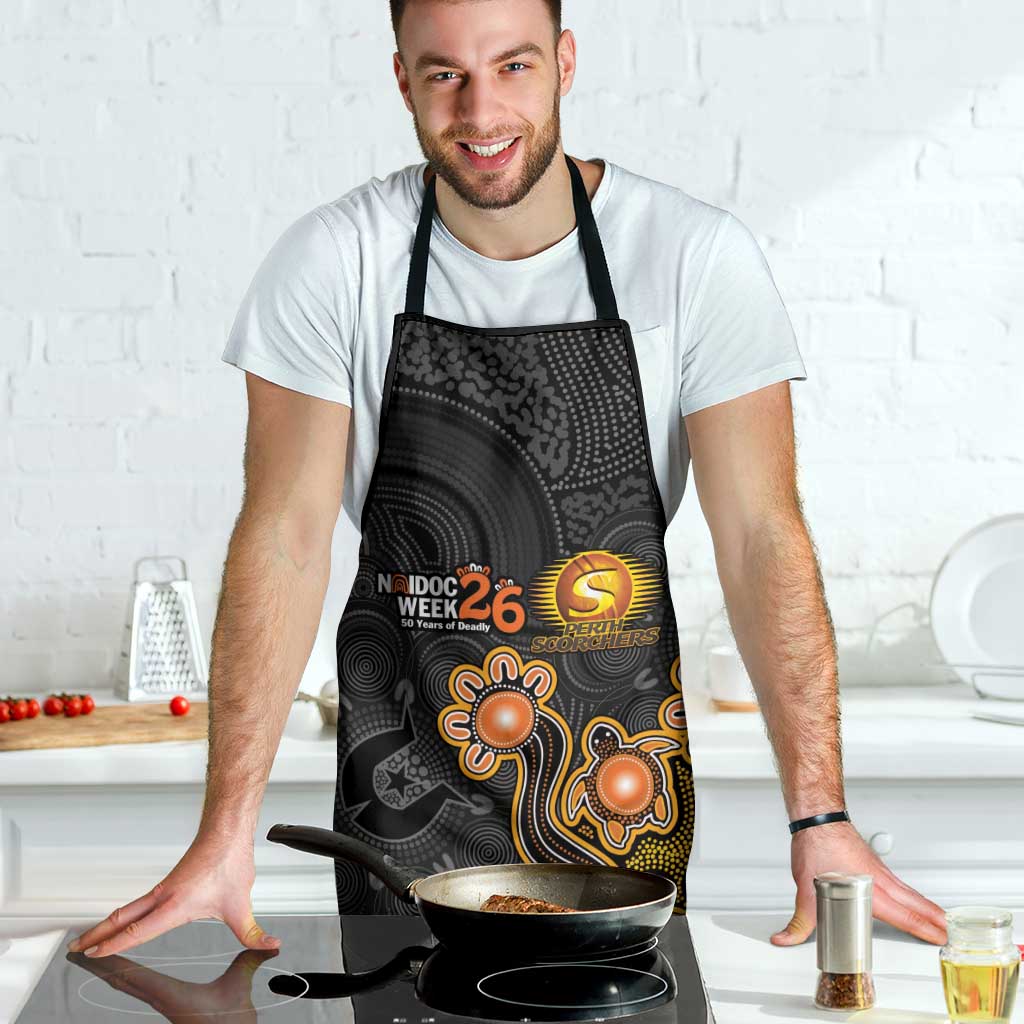 Perth Scorchers NAIDOC Week 2026 Apron Sea Turtles Aboriginal Art