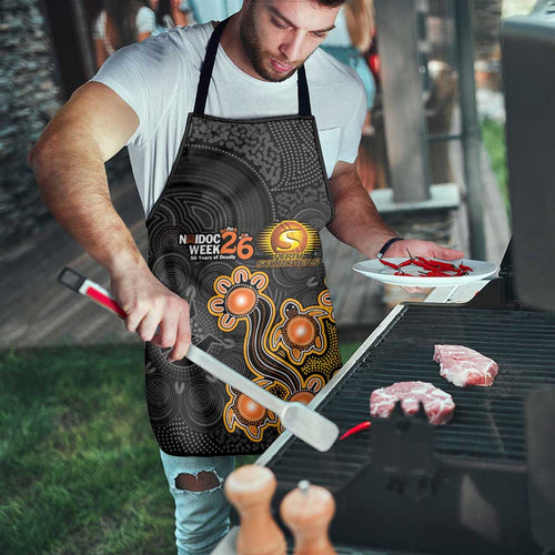 Perth Scorchers NAIDOC Week 2026 Apron Sea Turtles Aboriginal Art