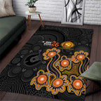 Perth Scorchers NAIDOC Week 2026 Area Rug Sea Turtles Aboriginal Art