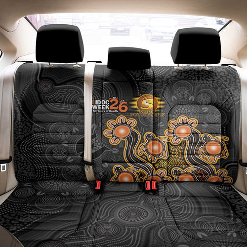 Perth Scorchers NAIDOC Week 2026 Back Car Seat Cover Sea Turtles Aboriginal Art
