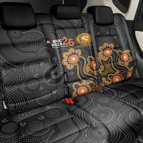 Perth Scorchers NAIDOC Week 2026 Back Car Seat Cover Sea Turtles Aboriginal Art