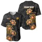 Personalised Perth Scorchers NAIDOC Week 2026 Baseball Jersey Sea Turtles Aboriginal Art