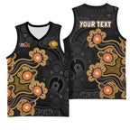 Personalised Perth Scorchers NAIDOC Week 2026 Basketball Jersey Sea Turtles Aboriginal Art