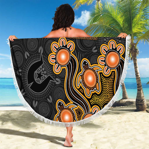Perth Scorchers NAIDOC Week 2026 Beach Blanket Sea Turtles Aboriginal Art