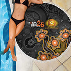 Perth Scorchers NAIDOC Week 2026 Beach Blanket Sea Turtles Aboriginal Art
