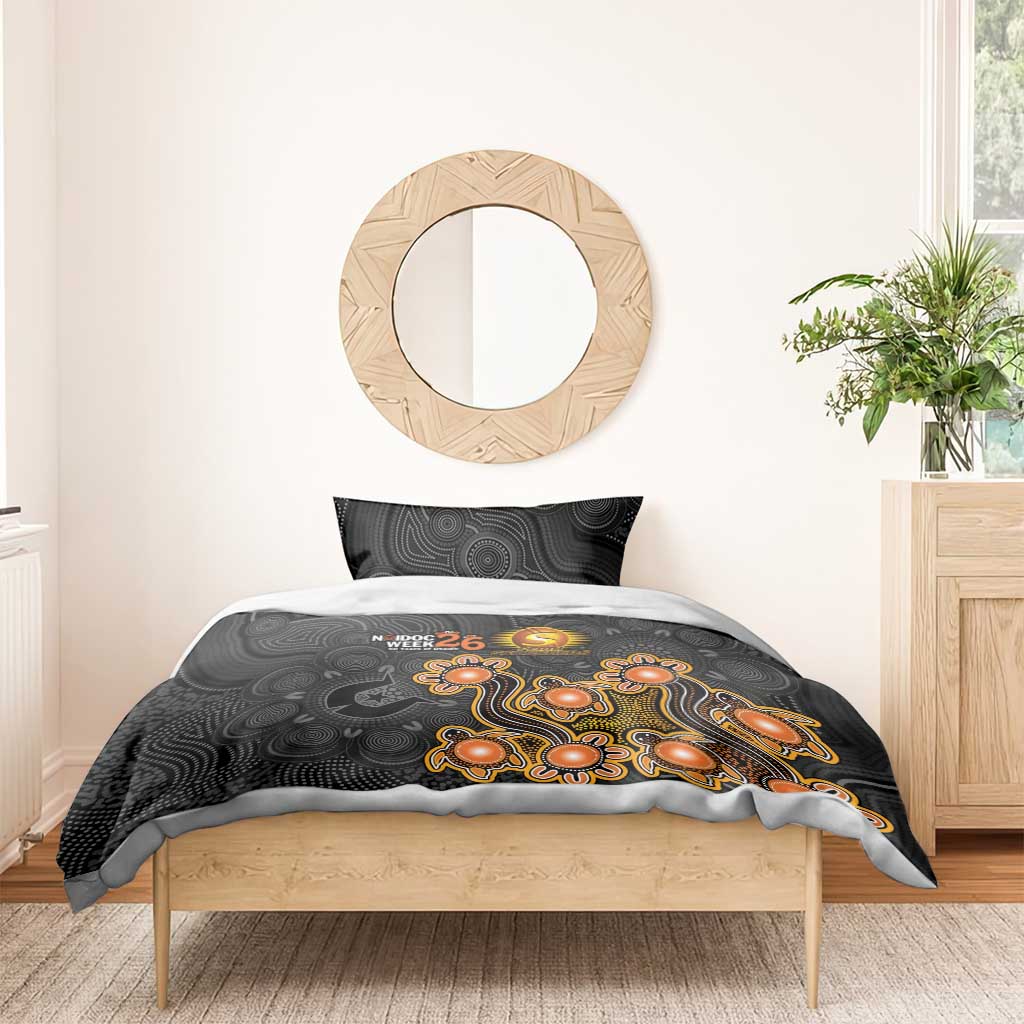Perth Scorchers NAIDOC Week 2026 Bedding Set Sea Turtles Aboriginal Art