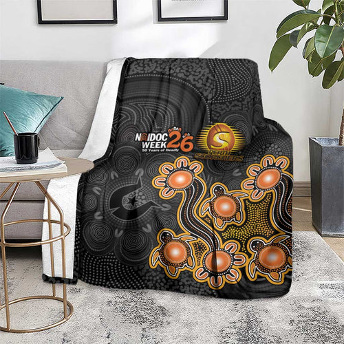 Perth Scorchers NAIDOC Week 2026 Blanket Sea Turtles Aboriginal Art