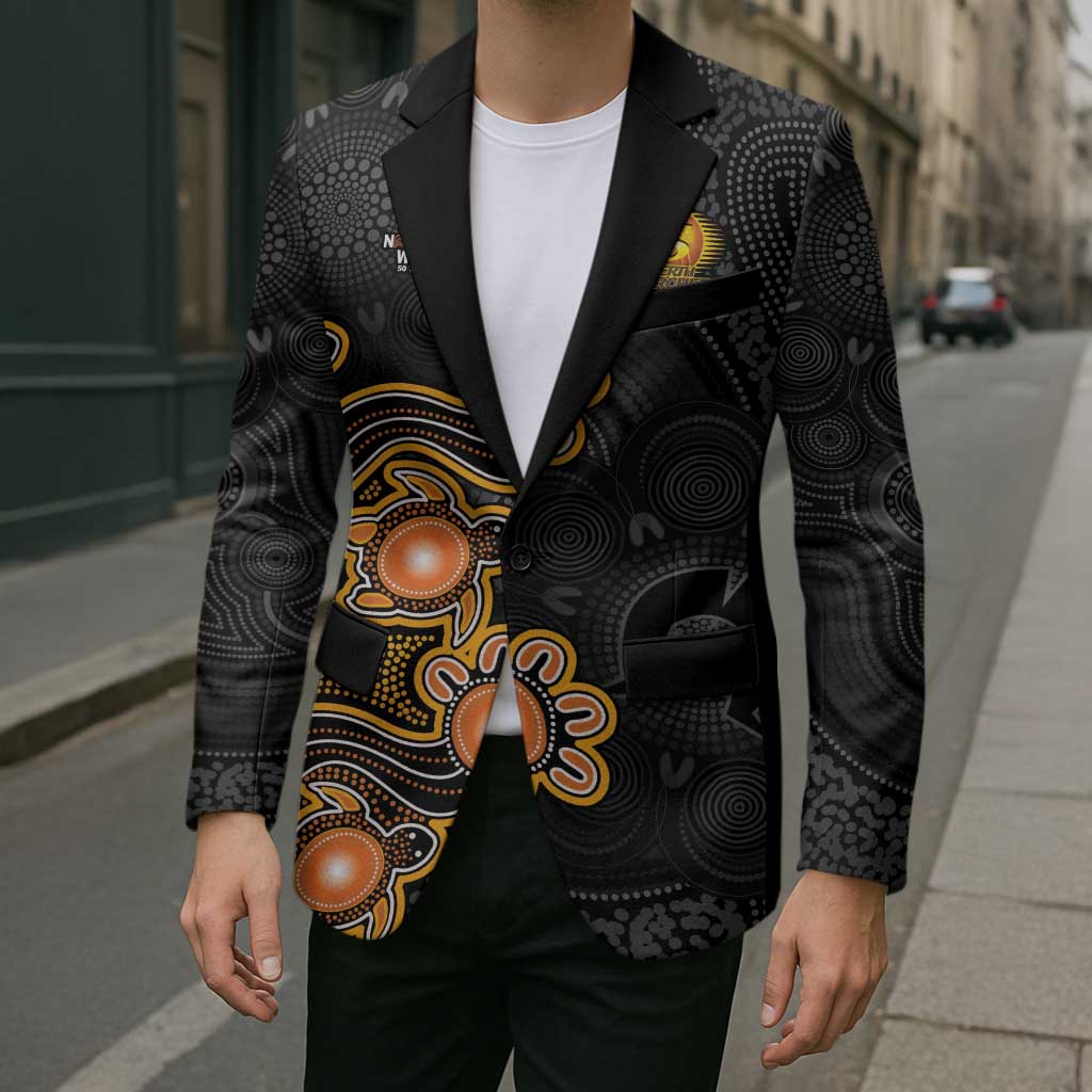 Personalised Perth Scorchers NAIDOC Week 2026 Blazer Sea Turtles Aboriginal Art
