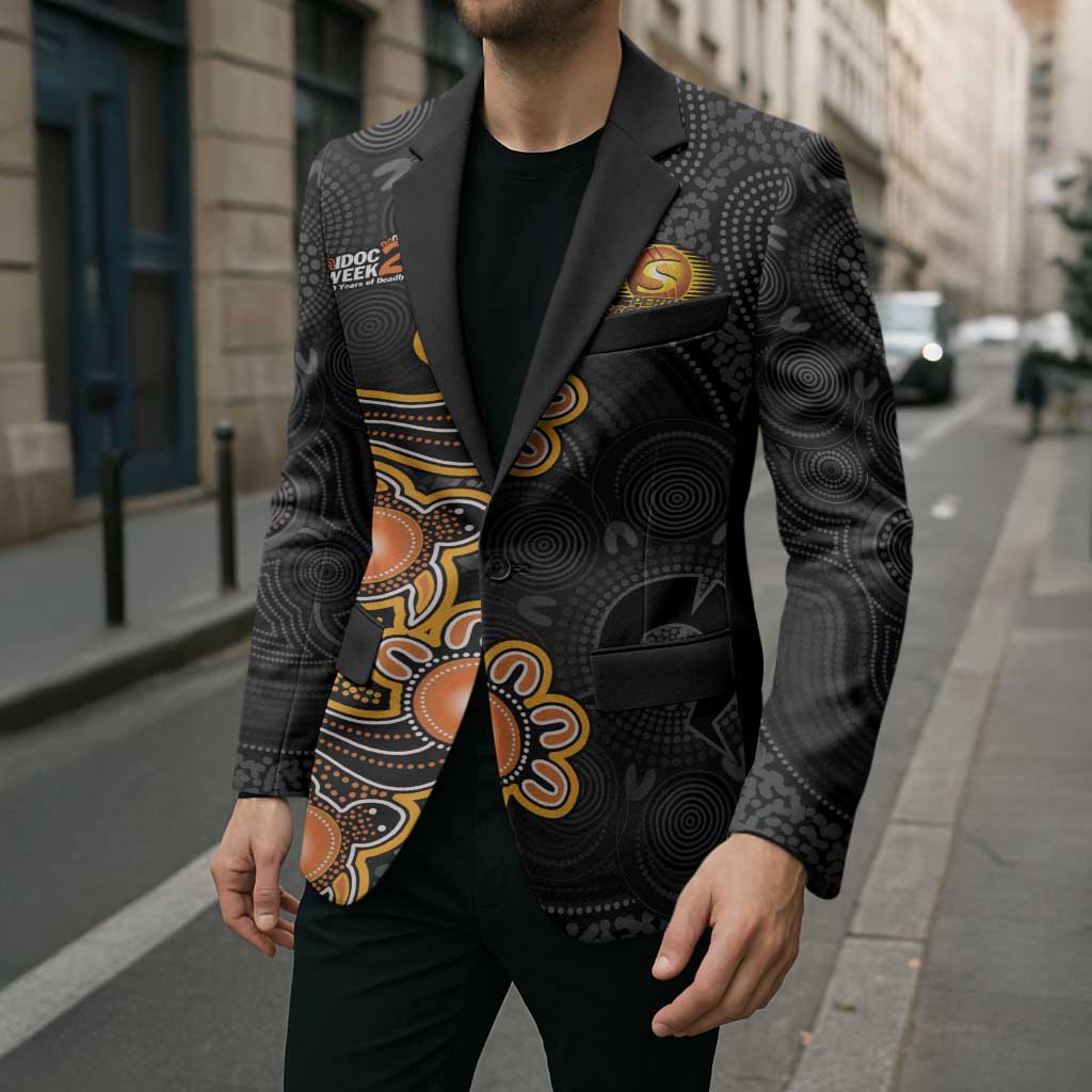 Personalised Perth Scorchers NAIDOC Week 2026 Blazer Sea Turtles Aboriginal Art
