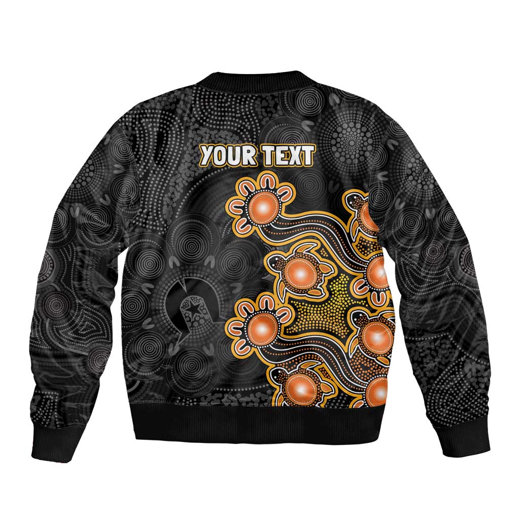 Personalised Perth Scorchers NAIDOC Week 2026 Bomber Jacket Sea Turtles Aboriginal Art
