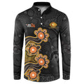 Personalised Perth Scorchers NAIDOC Week 2026 Button Sweatshirt Sea Turtles Aboriginal Art