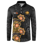 Personalised Perth Scorchers NAIDOC Week 2026 Button Sweatshirt Sea Turtles Aboriginal Art
