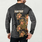 Personalised Perth Scorchers NAIDOC Week 2026 Button Sweatshirt Sea Turtles Aboriginal Art
