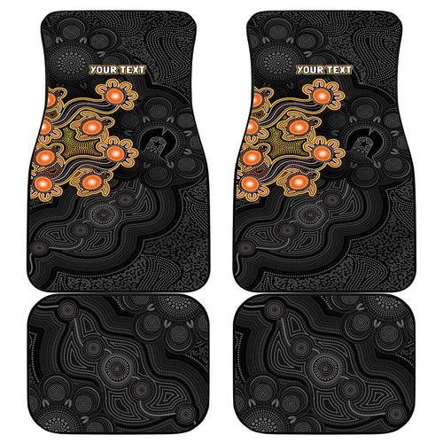 Personalised Perth Scorchers NAIDOC Week 2026 Car Mats Sea Turtles Aboriginal Art