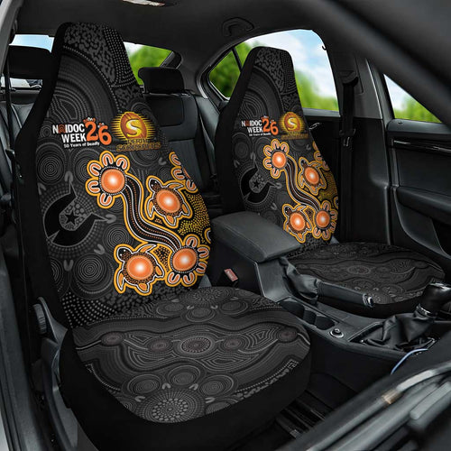 Perth Scorchers NAIDOC Week 2026 Car Seat Cover Sea Turtles Aboriginal Art