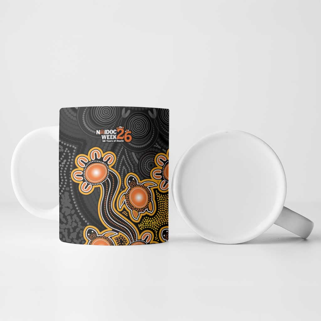 Personalised Perth Scorchers NAIDOC Week 2026 Ceramic Mug Sea Turtles Aboriginal Art