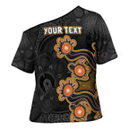 Personalised Perth Scorchers NAIDOC Week 2026 Cross Shoulder Shirt Sea Turtles Aboriginal Art