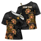 Personalised Perth Scorchers NAIDOC Week 2026 Cross Shoulder Shirt Sea Turtles Aboriginal Art