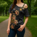 Personalised Perth Scorchers NAIDOC Week 2026 Cross Shoulder Shirt Sea Turtles Aboriginal Art