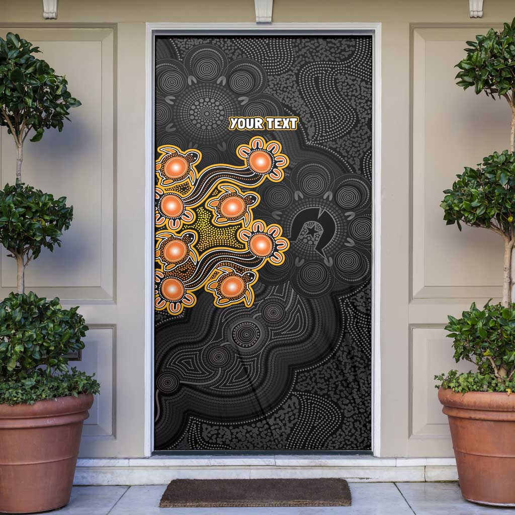 Personalised Perth Scorchers NAIDOC Week 2026 Door Cover Sea Turtles Aboriginal Art