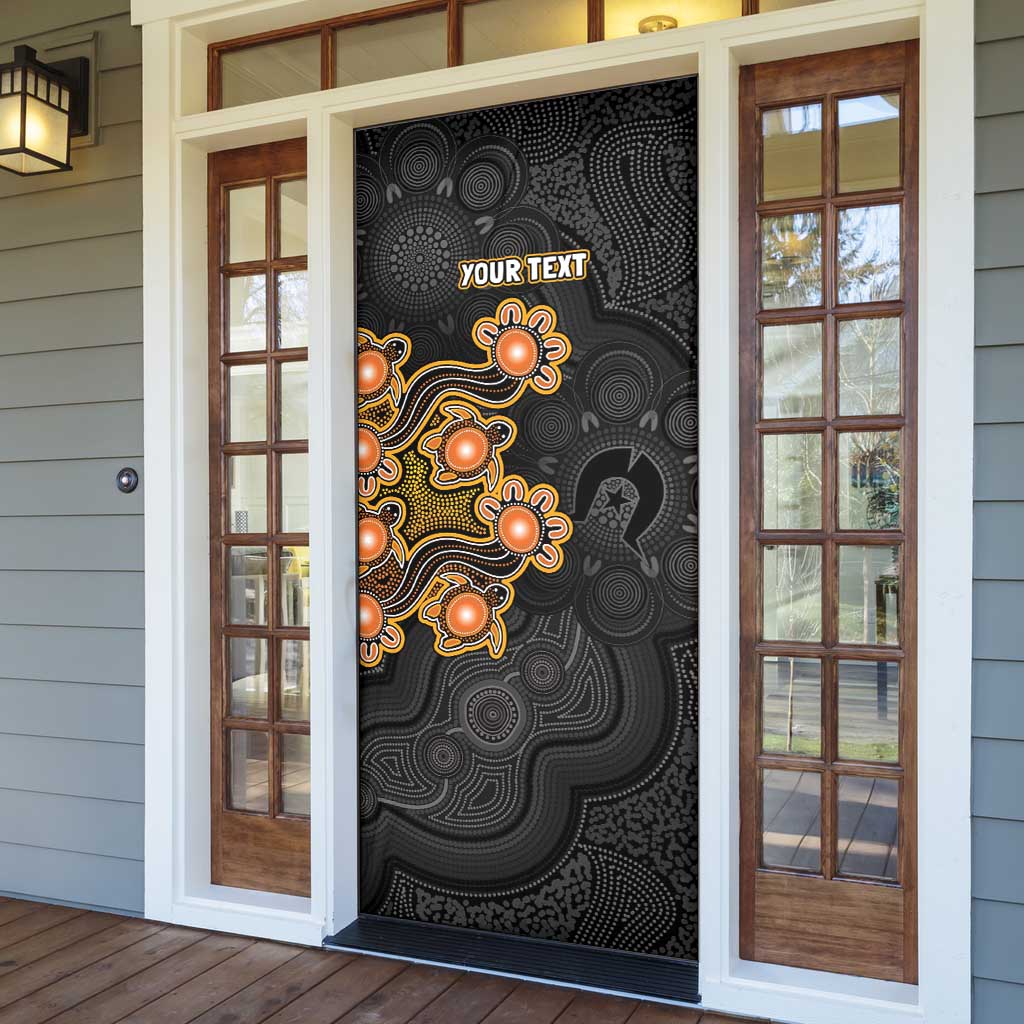 Personalised Perth Scorchers NAIDOC Week 2026 Door Cover Sea Turtles Aboriginal Art