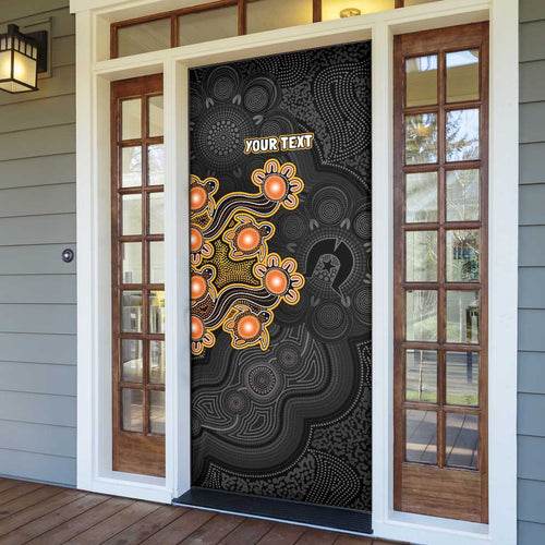 Personalised Perth Scorchers NAIDOC Week 2026 Door Cover Sea Turtles Aboriginal Art