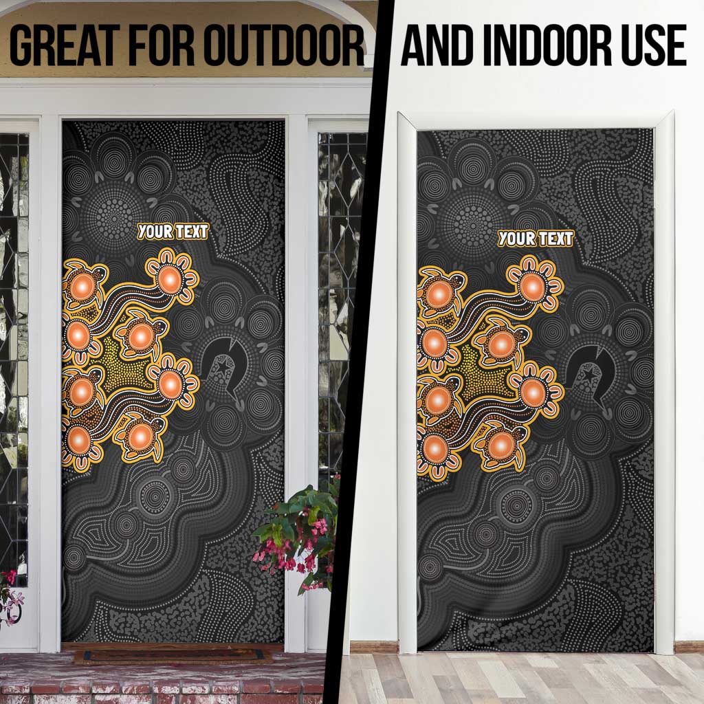 Personalised Perth Scorchers NAIDOC Week 2026 Door Cover Sea Turtles Aboriginal Art