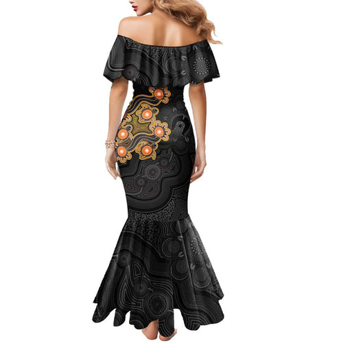 Personalised Perth Scorchers NAIDOC Week 2026 Family Matching Mermaid Dress and Hawaiian Shirt Sea Turtles Aboriginal Art