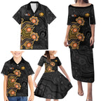 Personalised Perth Scorchers NAIDOC Week 2026 Family Matching Puletasi and Hawaiian Shirt Sea Turtles Aboriginal Art