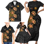 Personalised Perth Scorchers NAIDOC Week 2026 Family Matching Short Sleeve Bodycon Dress and Hawaiian Shirt Sea Turtles Aboriginal Art