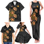 Personalised Perth Scorchers NAIDOC Week 2026 Family Matching Tank Maxi Dress and Hawaiian Shirt Sea Turtles Aboriginal Art