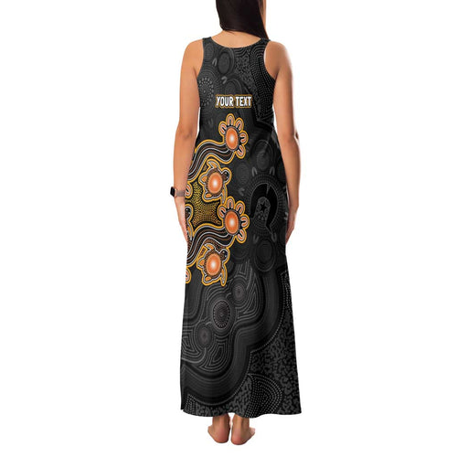Personalised Perth Scorchers NAIDOC Week 2026 Family Matching Tank Maxi Dress and Hawaiian Shirt Sea Turtles Aboriginal Art