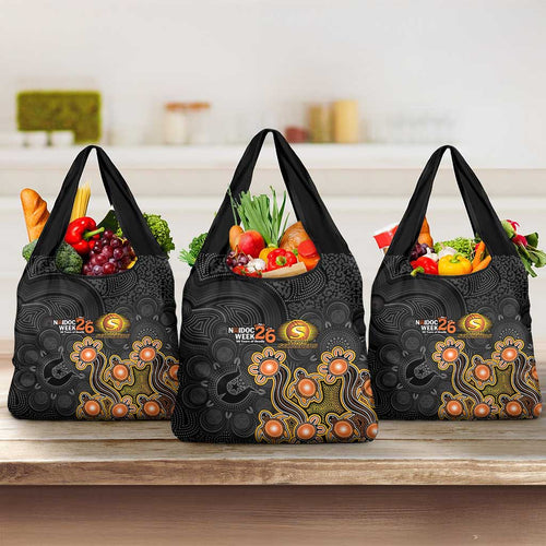 Perth Scorchers NAIDOC Week 2026 Grocery Bag Sea Turtles Aboriginal Art