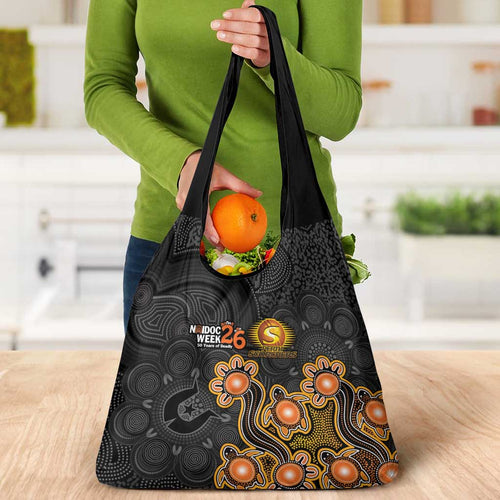 Perth Scorchers NAIDOC Week 2026 Grocery Bag Sea Turtles Aboriginal Art