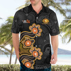 Personalised Perth Scorchers NAIDOC Week 2026 Hawaiian Shirt Sea Turtles Aboriginal Art