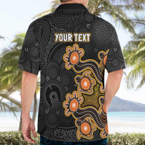 Personalised Perth Scorchers NAIDOC Week 2026 Hawaiian Shirt Sea Turtles Aboriginal Art