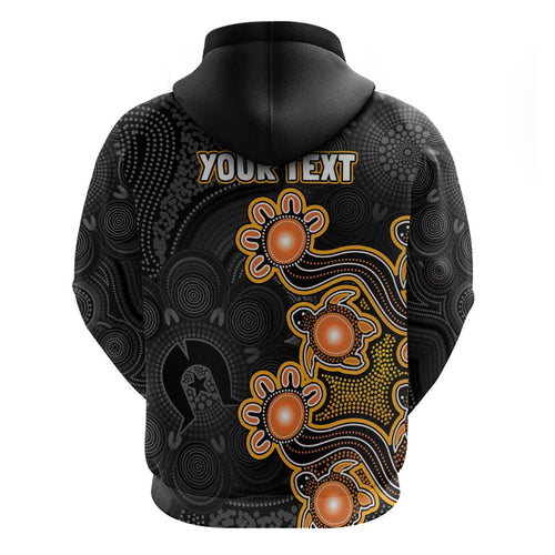 Personalised Perth Scorchers NAIDOC Week 2026 Hoodie Sea Turtles Aboriginal Art
