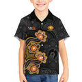 Personalised Perth Scorchers NAIDOC Week 2026 Kid Hawaiian Shirt Sea Turtles Aboriginal Art