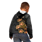 Personalised Perth Scorchers NAIDOC Week 2026 Kid Hoodie Sea Turtles Aboriginal Art