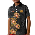 Personalised Perth Scorchers NAIDOC Week 2026 Kid Polo Shirt Sea Turtles Aboriginal Art