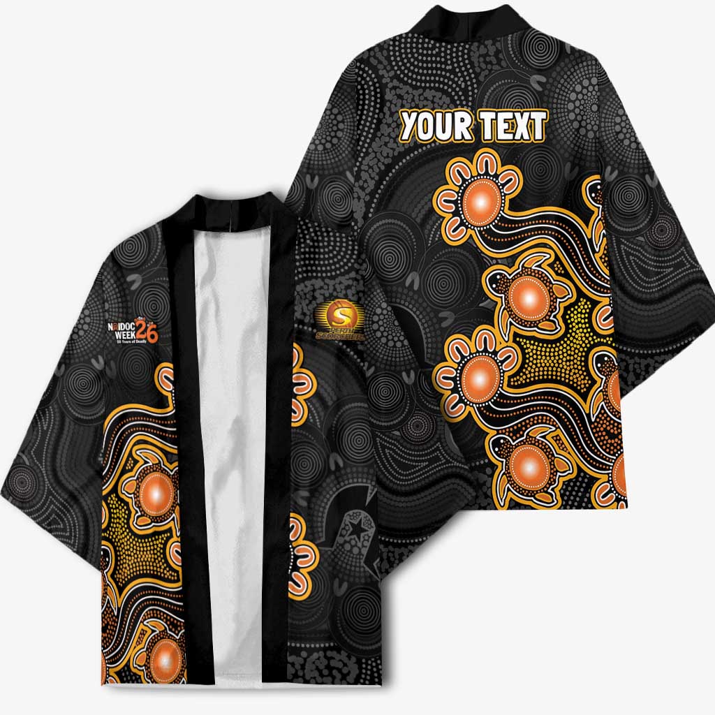 Personalised Perth Scorchers NAIDOC Week 2026 Kimono Sea Turtles Aboriginal Art
