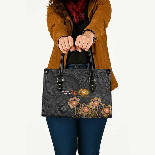 Perth Scorchers NAIDOC Week 2026 Leather Bag Sea Turtles Aboriginal Art
