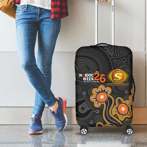 Perth Scorchers NAIDOC Week 2026 Luggage Cover Sea Turtles Aboriginal Art