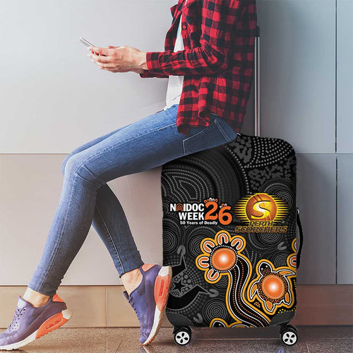 Perth Scorchers NAIDOC Week 2026 Luggage Cover Sea Turtles Aboriginal Art
