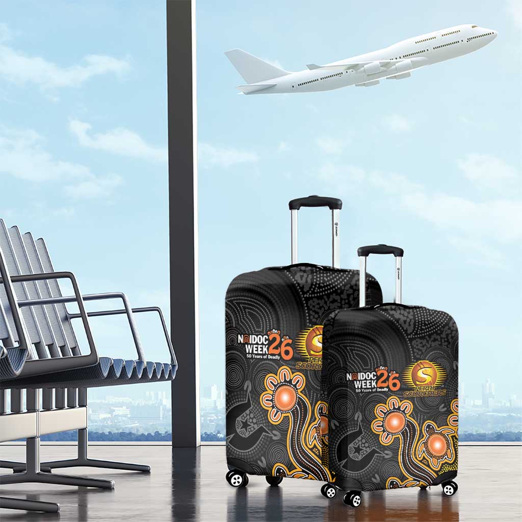 Perth Scorchers NAIDOC Week 2026 Luggage Cover Sea Turtles Aboriginal Art