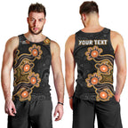 Personalised Perth Scorchers NAIDOC Week 2026 Men Tank Top Sea Turtles Aboriginal Art