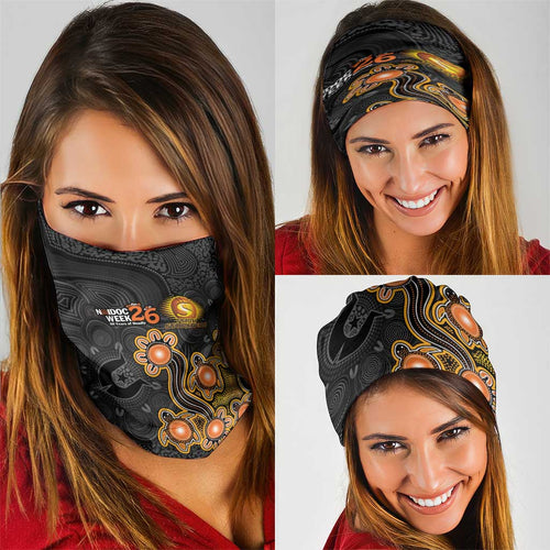 Perth Scorchers NAIDOC Week 2026 Neck Gaiter Sea Turtles Aboriginal Art