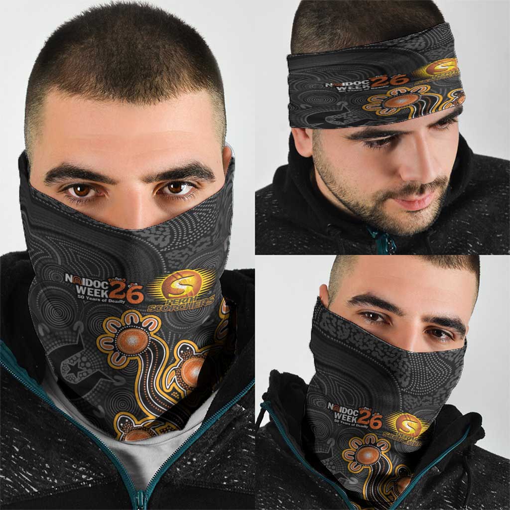 Perth Scorchers NAIDOC Week 2026 Neck Gaiter Sea Turtles Aboriginal Art