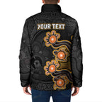 Personalised Perth Scorchers NAIDOC Week 2026 Padded Jacket Sea Turtles Aboriginal Art